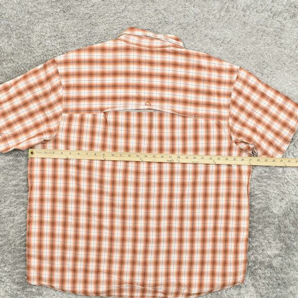 Wolverine Men's 2XL Button Shirt Short Sleeve Plaid Multicolor Breathable Work P - Picture 2 of 8